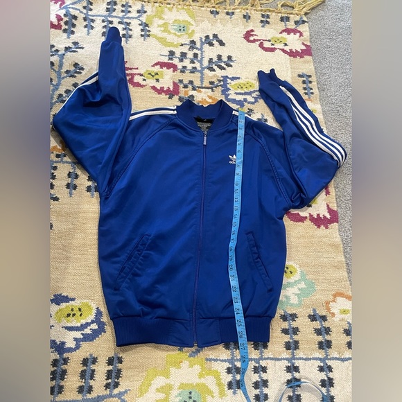 Adidas men’s warm up zip up jacket - Picture 8 of 9